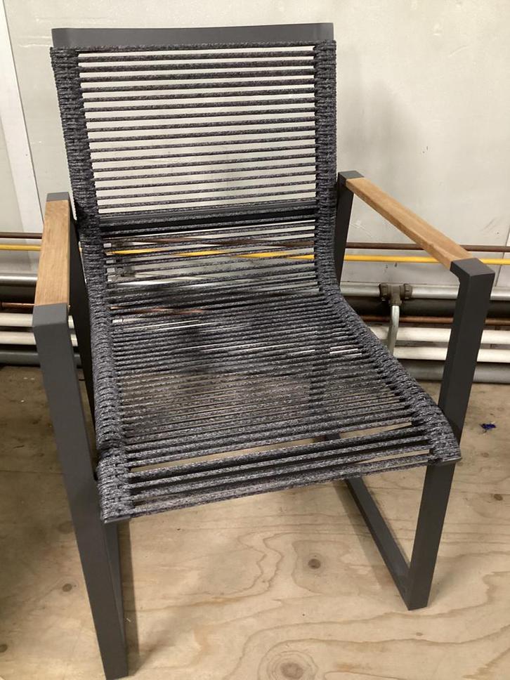 Diningstoel tuinstoel tuinmeubelen, Tuin en Terras, Tuinstoelen, Nieuw, Aluminium, Ophalen