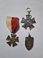 3 x medaille Schaatsen IJWC Weststellingwerf Wolvega, Ophalen of Verzenden, Overige materialen, Nederland