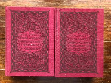 Stoett Nederlandsche Spreekwoorden, Spreekwijzen, 1943 2 dln beschikbaar voor biedingen