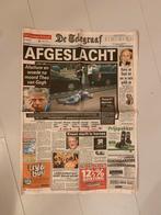 Telegraaf krant moord op Theo van Gogh, Boeken, Krant, Ophalen of Verzenden, Zo goed als nieuw