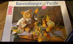 Ravensburger legpuzzel 1000 stukjes Teddy beer, Ophalen of Verzenden, 500 t/m 1500 stukjes, Legpuzzel, Zo goed als nieuw