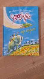 Boek: Superjuffie op safari van Janneke Schotveld, Ophalen of Verzenden, Fictie algemeen, Zo goed als nieuw, Janneke Schotveld