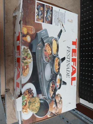 Gourmetstel, pannetjes als nieuw, onderstel ouder maar goed! beschikbaar voor biedingen
