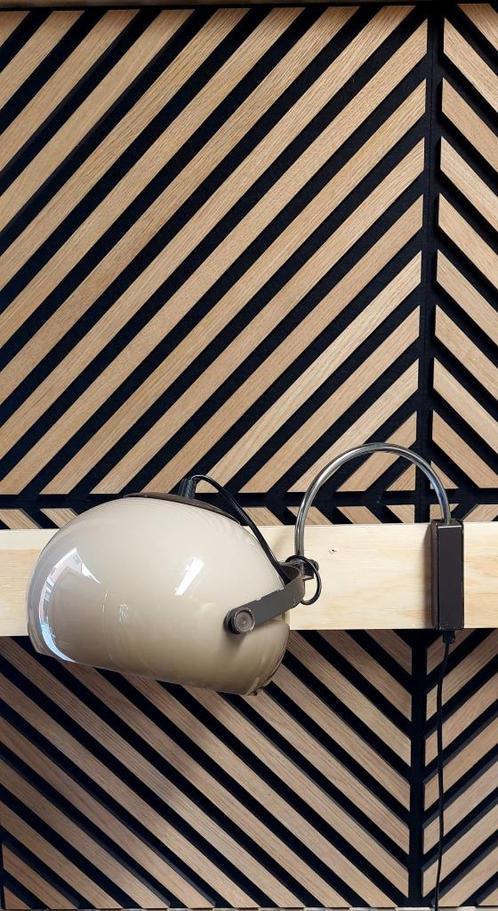 Vintage 70’s boog wandlamp lamp Dijkstra, Huis en Inrichting, Lampen | Wandlampen, Zo goed als nieuw, Kunststof, Ophalen of Verzenden