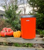 Brabantia oranje hoge voorraadbus, Verzamelen, Ophalen of Verzenden, Zo goed als nieuw, Overige