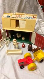 Vintage Fisher Price boerderij met dieren, Kinderen en Baby's, Speelgoed | Fisher-Price, Speelset, Gebruikt, Ophalen of Verzenden