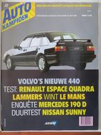 Autokampioen 13 1988 Volvo 440, Renault Espace Quadra, 190, Boeken, Nieuw, Ophalen of Verzenden, Renault