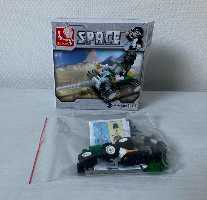 SLUBAN SPACE - SPACE QUAD M38-B0317, Kinderen en Baby's, Speelgoed | Bouwstenen, Zo goed als nieuw, Overige merken, Ophalen of Verzenden