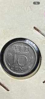 10 cent Wilhelmina 1948 34x, Postzegels en Munten, Munten | Nederland, Ophalen of Verzenden, Losse munt