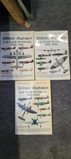 WOII Militaire Vliegtuigen - Posterboeken (3 delen), Ophalen of Verzenden, Enzo Angellucci, Paolo Matricardi, Luchtmacht, Tweede Wereldoorlog