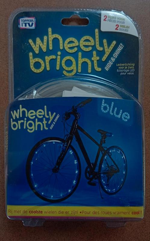 Wheely bright blue, Fietsen en Brommers, Fietsaccessoires | Fietsverlichting, Zo goed als nieuw, Ophalen of Verzenden