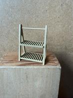 Etagère - hxbxd 5.7x4.2x2.5cm - hout, Ophalen of Verzenden, Zo goed als nieuw, Poppenhuis