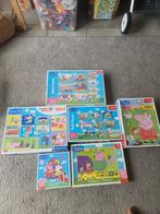 Peppa Pig Puzzel Collectie, 2 tot 4 jaar, Zo goed als nieuw, Van hout, Meer dan 50 stukjes