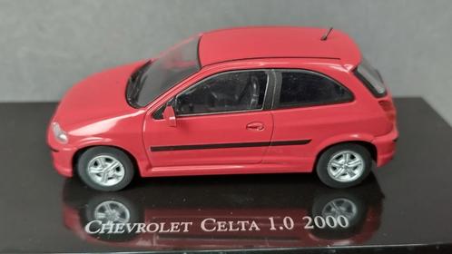 Chevrolet Celta 1.0 1:43 Altaya ixo Pol, Hobby en Vrije tijd, Modelauto's | 1:43, Zo goed als nieuw, Auto, Overige merken, Ophalen of Verzenden