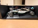 Mercedes AMG F1 1/18 Lewis Hamilton 2016 Minichamps, Verzamelen, Ophalen, Zo goed als nieuw, Auto's