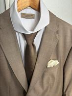 Club of Gents (CG) kostuum pak maat 56, Kleding | Heren, Verzenden, Zo goed als nieuw, Maat 56/58 (XL), Beige