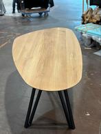 Eiken tafel kiezelvormig/organisch 220x110cm, 100 tot 150 cm, Eikenhout, Nieuw, Ophalen of Verzenden