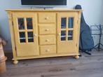 dressoir (vintage), Ophalen, Gebruikt, 100 tot 150 cm, Glas