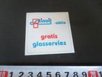 sticker TINOI - aktie  Gratis Glasservies, Ophalen, Zo goed als nieuw, Bedrijf of Vereniging