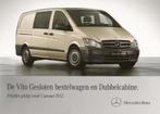 Prijslijst Mercedes Vito, januari 2012, Boeken, Auto's | Folders en Tijdschriften, Ophalen of Verzenden, Nieuw, Mercedes