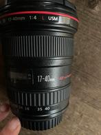 Canon groothoeklens 17 40 mm, Audio, Tv en Foto, Fotografie | Lenzen en Objectieven, Ophalen of Verzenden, Groothoeklens