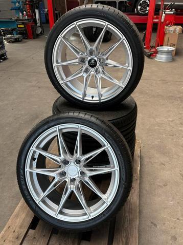 Haxer HX036 19” velgen met 255/35R19 Dunlop banden NIEUW !! beschikbaar voor biedingen