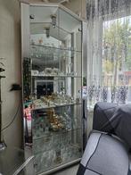 Glazen VitrinekastTwee vitrinekasten met glas te koop, alle, Minder dan 50 cm, Met deur(en), Ophalen of Verzenden, Zo goed als nieuw
