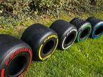 Pirelli F1 Banden- 5 Compounds - Mancave Decoratie, Verzamelen, Ophalen of Verzenden, Zo goed als nieuw, Formule 1