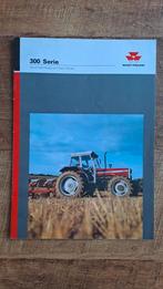 Folder MF Massey Ferguson 300 serie tractoren  trekkers, Ophalen of Verzenden, Zo goed als nieuw, Folder