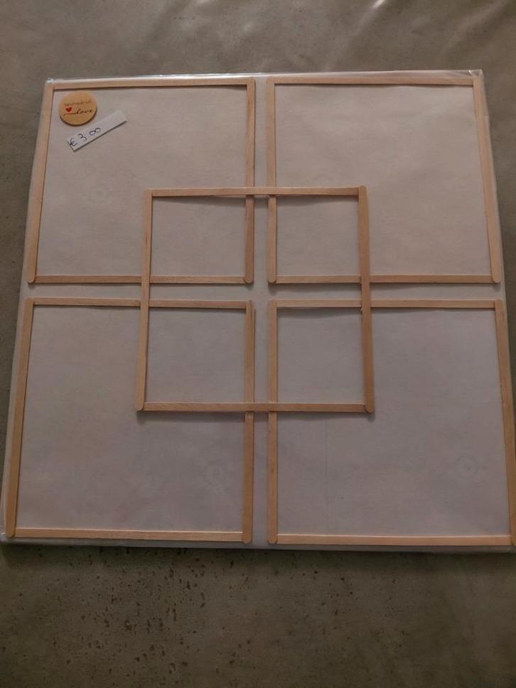 Handgemaakt Wandpaneel - Decoratief Kunstwerk, Huis en Inrichting, Woonaccessoires | Wanddecoraties, Nieuw, Ophalen