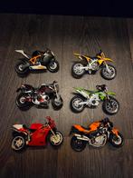 Miniatuur motorfietsen 6x, Ophalen of Verzenden, Zo goed als nieuw, Auto's