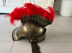 Romeinse helm met rode veren, Ophalen of Verzenden, Zo goed als nieuw, Jongen of Meisje