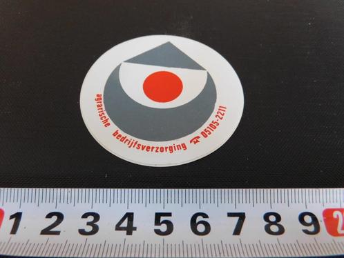 sticker agrarische bedrijfsverzorging logo warga, Verzamelen, Stickers, Zo goed als nieuw, Bedrijf of Vereniging, Ophalen