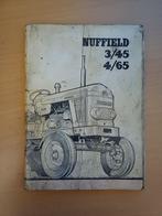 Instructieboekje BMC Nuffield 3/45 en 4/65 Nederlandstalig, Ophalen of Verzenden, Gelezen, Tractor en Landbouw