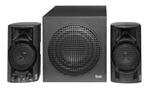 Hercules XPS 2.1 BassBoost Black, Computers en Software, Ophalen of Verzenden, Gebruikt, Hercules