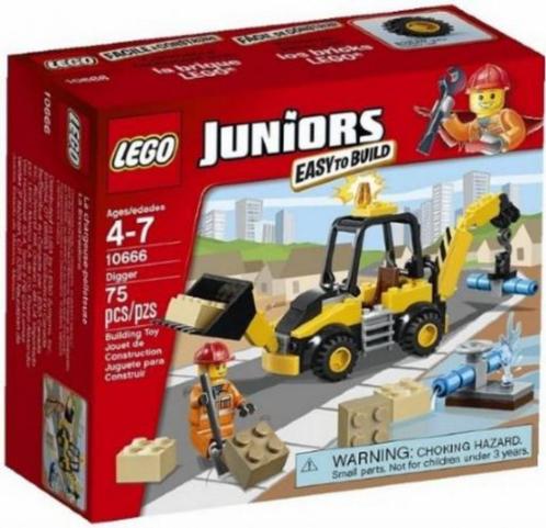 Lego | Junior | Graafmachine | 10666, Kinderen en Baby's, Speelgoed | Duplo en Lego, Gebruikt, Lego, Complete set, Ophalen of Verzenden