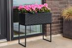 Rotan Plantenbak (50 x 22 x 52 cm) van Bright Garden, Overige materialen, Minder dan 60 cm, Nieuw, Rechthoekig