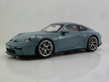 Norev Porsche 911 992 S/T 2023 1:18 Meissen Blauw 187470 beschikbaar voor biedingen
