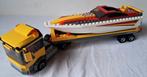 Lego vrachtwagen met boot achterop, Ophalen of Verzenden, Gebruikt