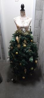 Paspop kerstboom met verlichting, Ophalen