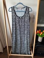 Zwart witte jurk Studio Anneloes travelstof, Studio Anneloes, Verzenden, Zwart, Maat 42/44 (L)