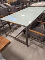 Buitentafel glas NIEUW!, Ophalen, Nieuw, Rechthoekig, Metaal