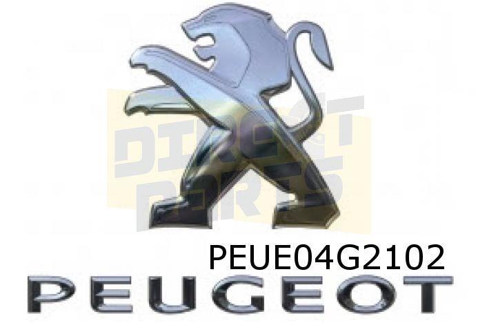 Peugeot Partner (1/19-) achterklepembleem tekst ''Peugeot'', Auto-onderdelen, Carrosserie en Plaatwerk, Peugeot, Nieuw, Verzenden