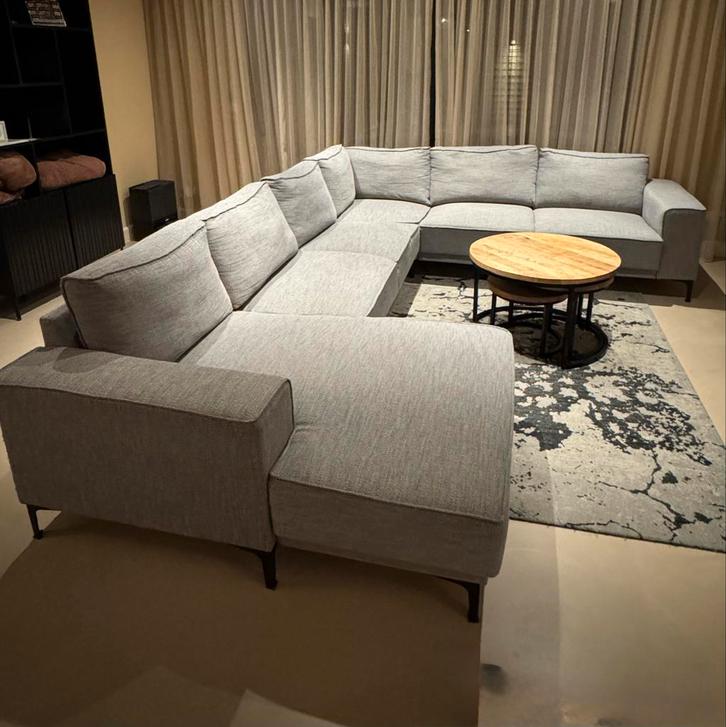 Moderne Hoekbank - Stijlvol en Comfortabel, Huis en Inrichting, Banken | Bankstellen, Zo goed als nieuw, Hoekbank, Vierpersoons of meer