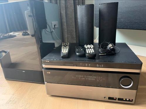 Harman Kardon AVR350, dvd speler, twee speakers en subwoofer, Audio, Tv en Foto, Home Cinema-sets, Gebruikt, Dvd-speler, 7.1-systeem