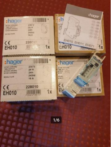 Tijdklok / programmeerbare tijdschakelaars beschikbaar voor biedingen