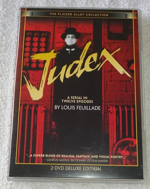 Judex (1917) - DVD set USA regio 1 - Louis Feuillade, Cd's en Dvd's, Dvd's | Klassiekers, Gebruikt, Drama, Voor 1940, Alle leeftijden
