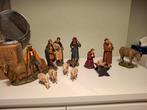 Kerststal figuren antiek, Diversen, Kerst, Ophalen of Verzenden