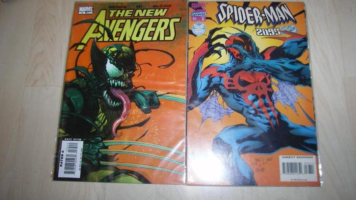Spider Man .Spider Man 2099 New Avengers 35,00, Boeken, Strips | Comics, Zo goed als nieuw, Meerdere comics, Amerika, Ophalen of Verzenden