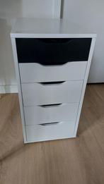 Alex ladeblok IKEA, Huis en Inrichting, Ophalen, Minder dan 50 cm, 5 laden of meer, Zo goed als nieuw